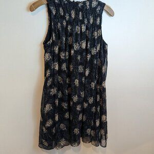 Joie Limited Edition Baltic Print Mini Dress, Sz Lg